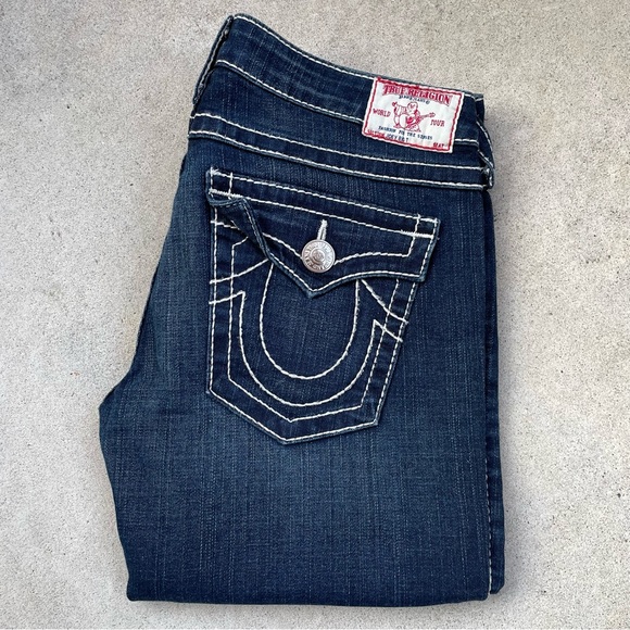 True Religion Joey Bit T Flare jeans - size 30 - Picture 10 of 10